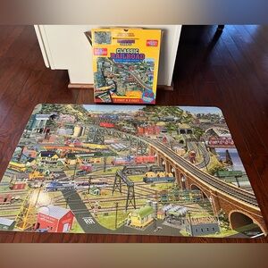 Classic Railroad Jumbo Floor Puzzle